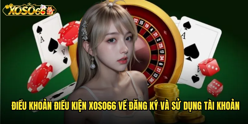 Điều khoản điều kiện xoso66 về đăng ký và sử dụng tài khoản